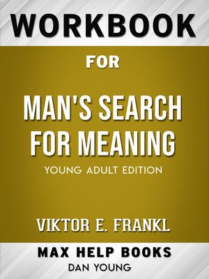 cover image of Workbook for Man's Search for Meaning (Max-Help Books)